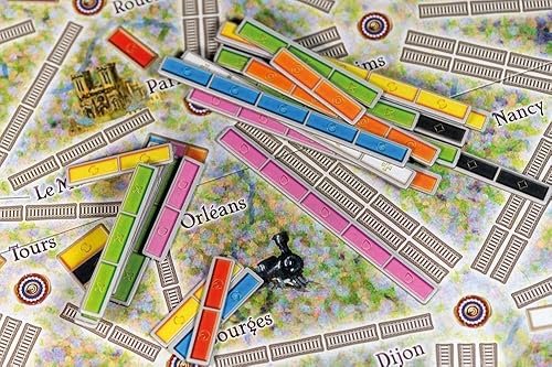 Miniatura 7 de Asmodee Ticket to Ride France + expansión del juego de mesa Old West: juego de estrategia de ruta de tren, divertido juego familiar para niños y