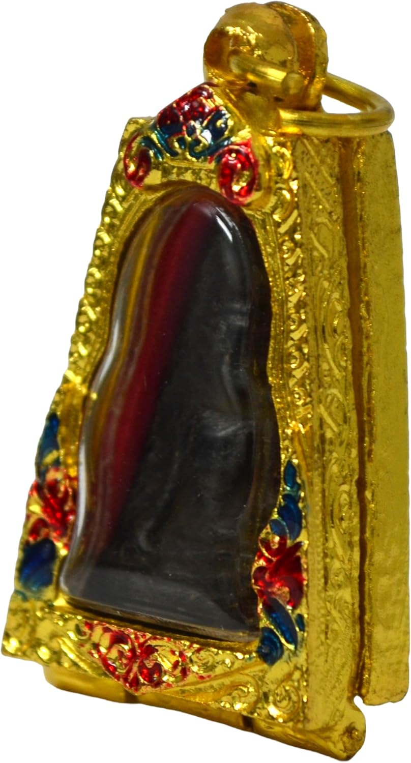 Thai Amulets Phra Nang Phaya Thai Buddha Amulet Sacred Lucky Pendant for Protection Wealth Prosperity and Good Fortune
