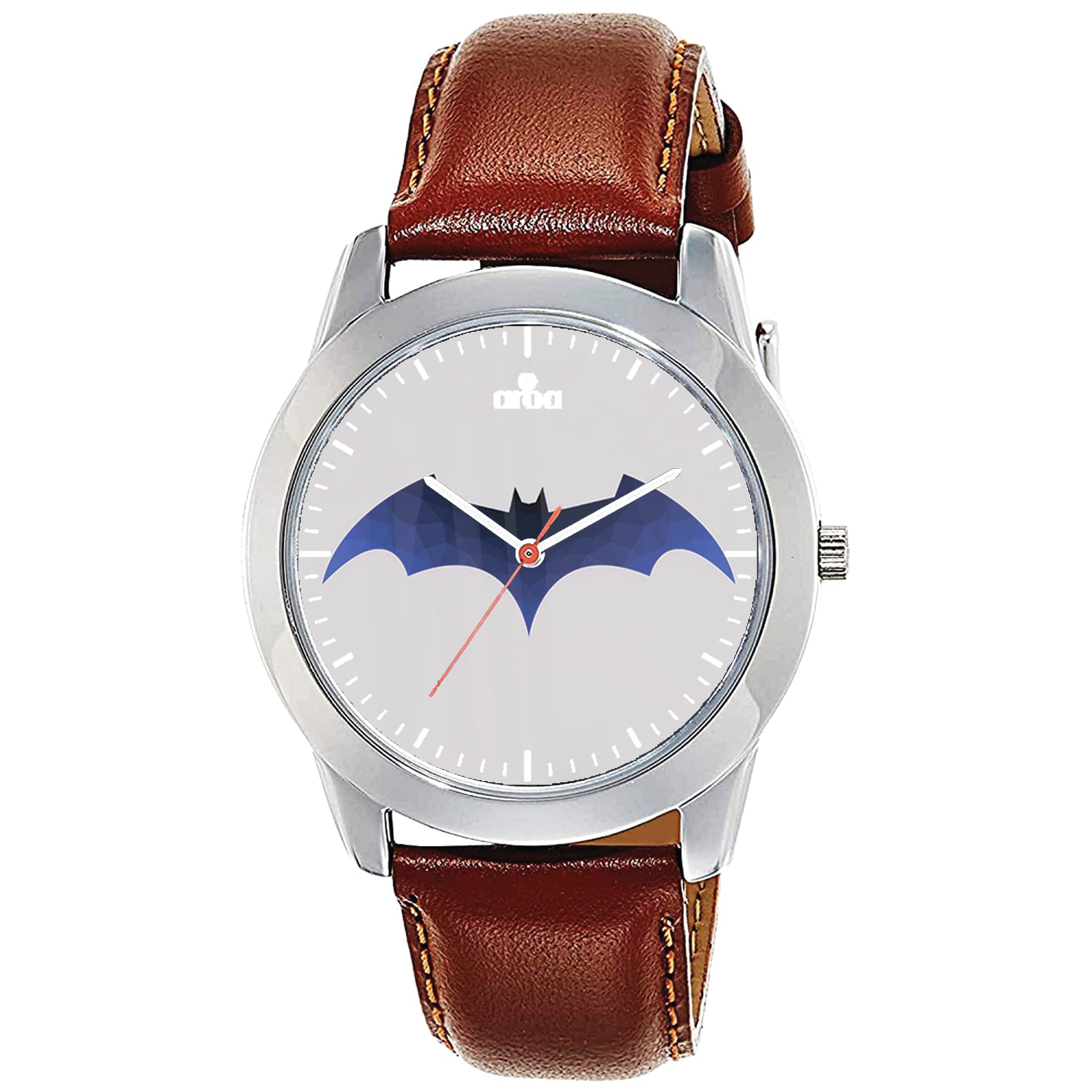 AROA Watch New Watch for Blue Polegon Batman Logo Model : 290 Metal Type Analog Brown Strap Watch Grey Dial for Men Stylish Watch for Boys (B0C2HG6W5R) Amazon Price History, Amazon Price Tracker