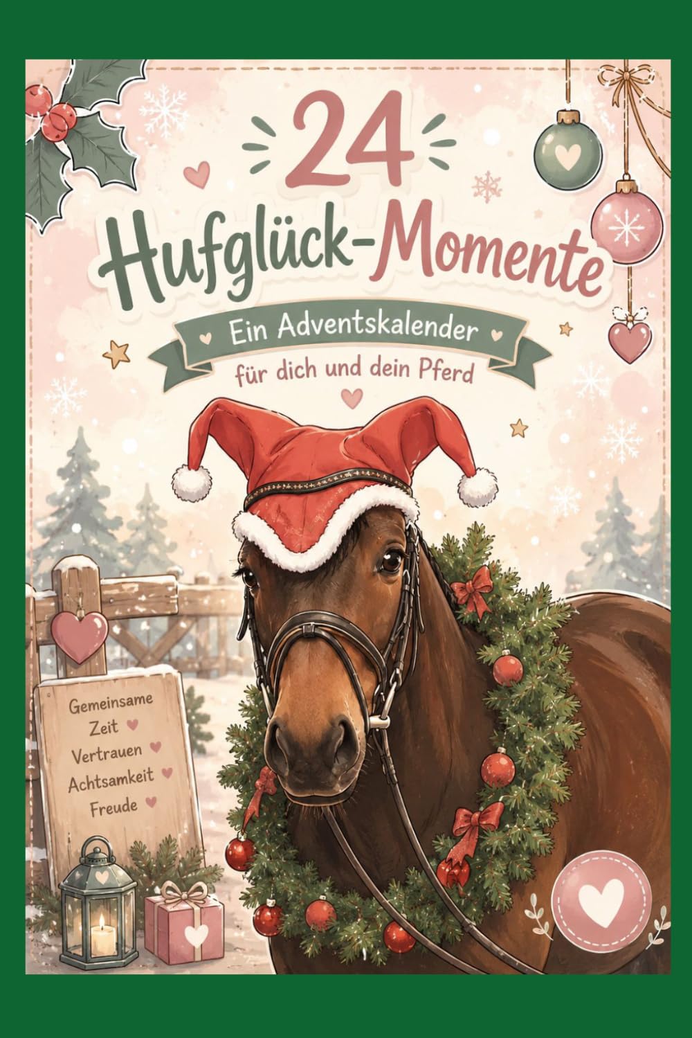 24 Hufglück-Momente - Ein Adventskalender für dich und dein Pferd (Achtsamkeit-Adventskalender)