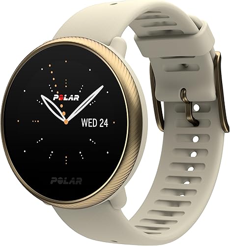 Miniatura 13 de POLAR Ignite 3 Series Reloj inteligente de seguimiento de actividad física de titanio con pantalla AMOLED, GPS, monitoreo de frecuencia cardíaca,