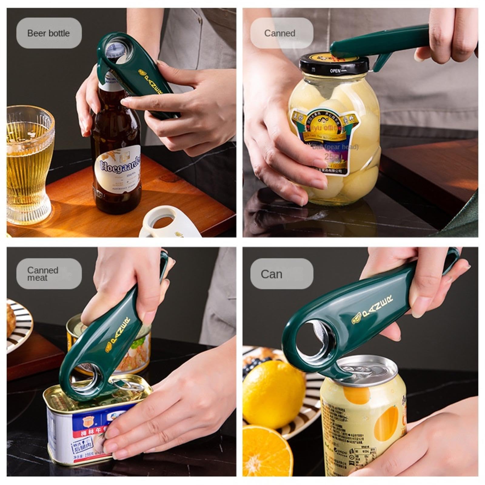 Multi-purpose bottle opener household multi-function bottle opener