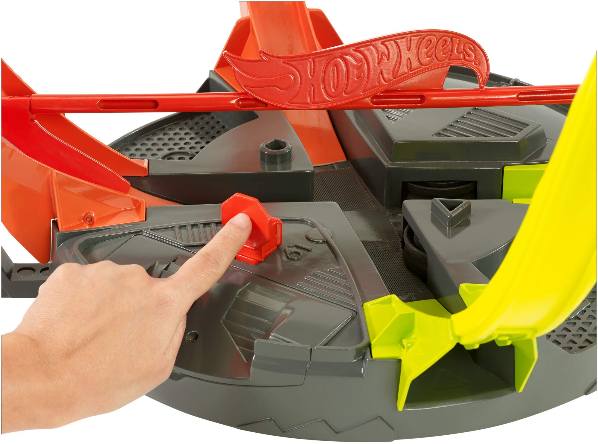 Hot Wheels Pista Megalooping Infernal, Pista de Coches de Juguete (Mattel FDF26)