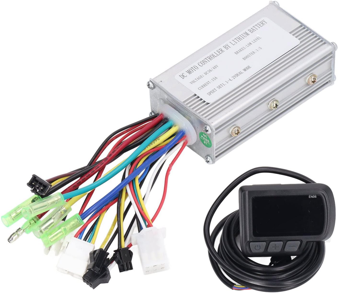 Electric Bike Conversion Kit, Motor Controller Kit Easy to Install with N06 LCD