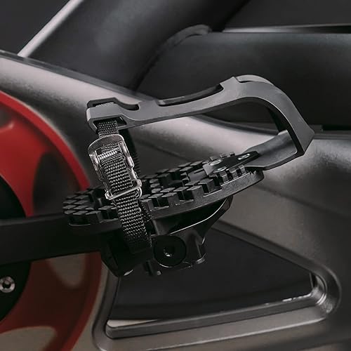 Miniatura 7 de Venzo Clips para dedos de bicicleta para bicicleta, adaptadores de pedal de bicicleta de ejercicio para interiores, compatible con pedal de