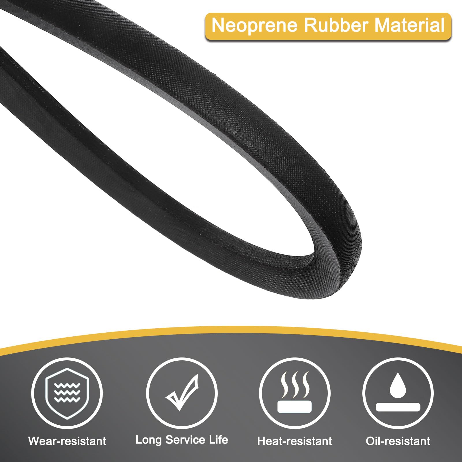 QUARKZMAN Keilriemen SPZ587 - 2er Pack Für Auto & Industrie