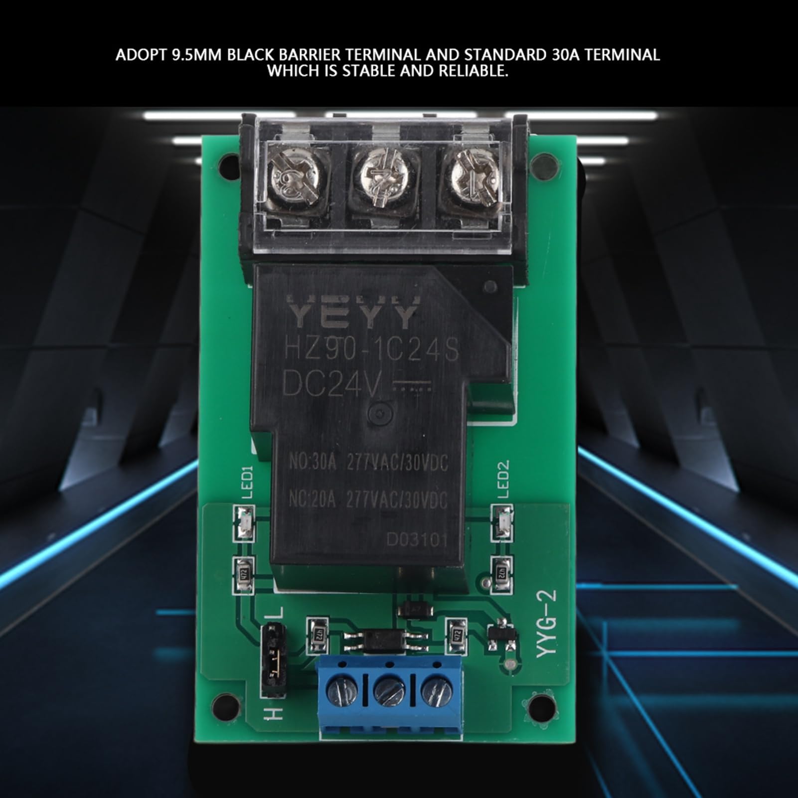 Modulo Relè Di Isolamento Optoaccoppiatore Unidirezionale Ad Alta Potenza Yyg 2 Dc24v Da 30 A Con Trigger Di Livello Alto Basso 97658753