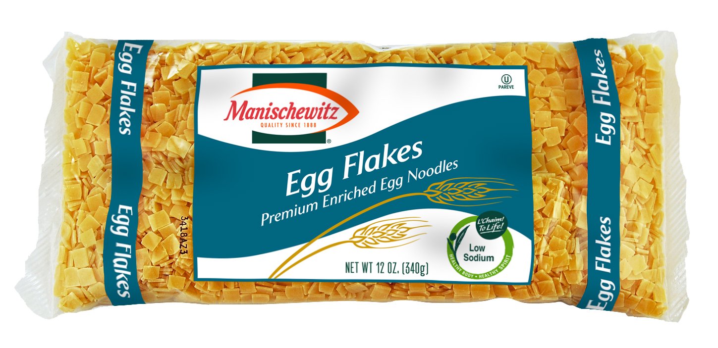 Manischewitz Flakes Egg Noodles, 12 Ounce