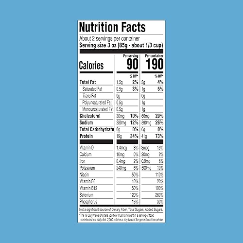 Miniatura 10 de StarKist Albacore - Bolsa de agua de atún blanco de 6.4 onzas (paquete de 12)