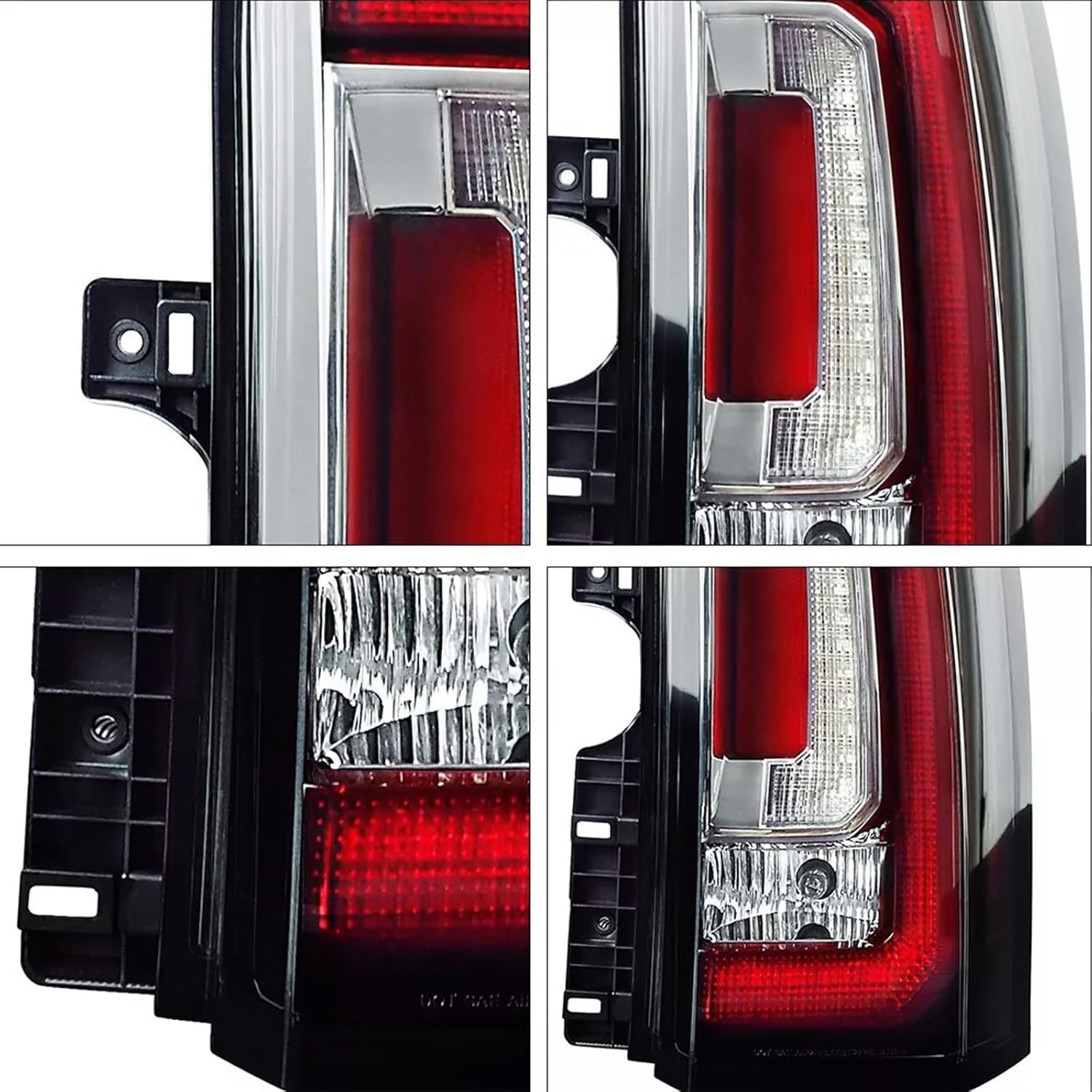 LED Tail Light Assembly, Compatible with 2015 2016 2017 2018 2019 2020 GMC Yukon/Yukon XL Denali SLE SLT Rear Lamp Brake Taillights Replacement GM2801268, 84536243, 23380460 (Right Passenger Side)