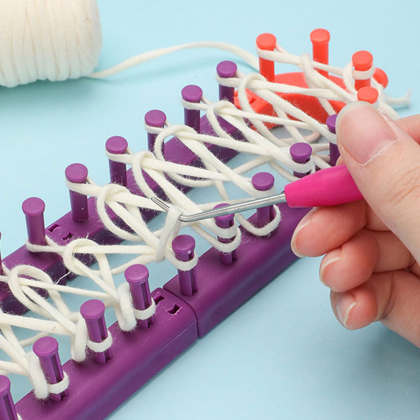 Macchina per Maglieria in Lana, Rotonda, per Bambini, Sciarpa, Calzini, Scialli, Artigianato, Lavoro a Maglia per Bambini