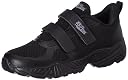 Bata Boy's Velcro School Shoes - Black (2Kids UK) gallery image