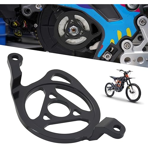 Sur Ron Case Saver,Ventilated Engine Case Guard CNC for Surron Sur Ron Light Bee X/S/L1E Segway X260 X160 Electric Dirt Bike EBike Black