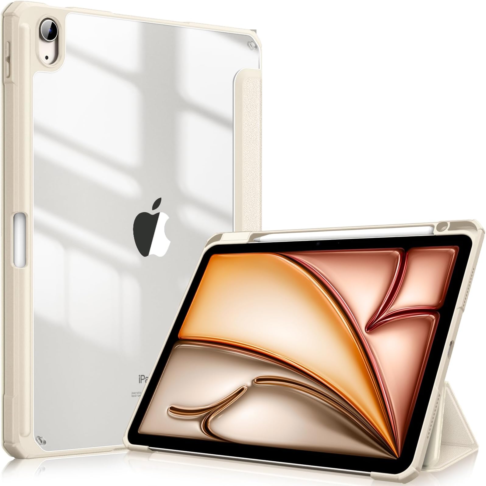 IPad Air 11" 2024/2025 TPU Case With Reinforced Corners - Transparent