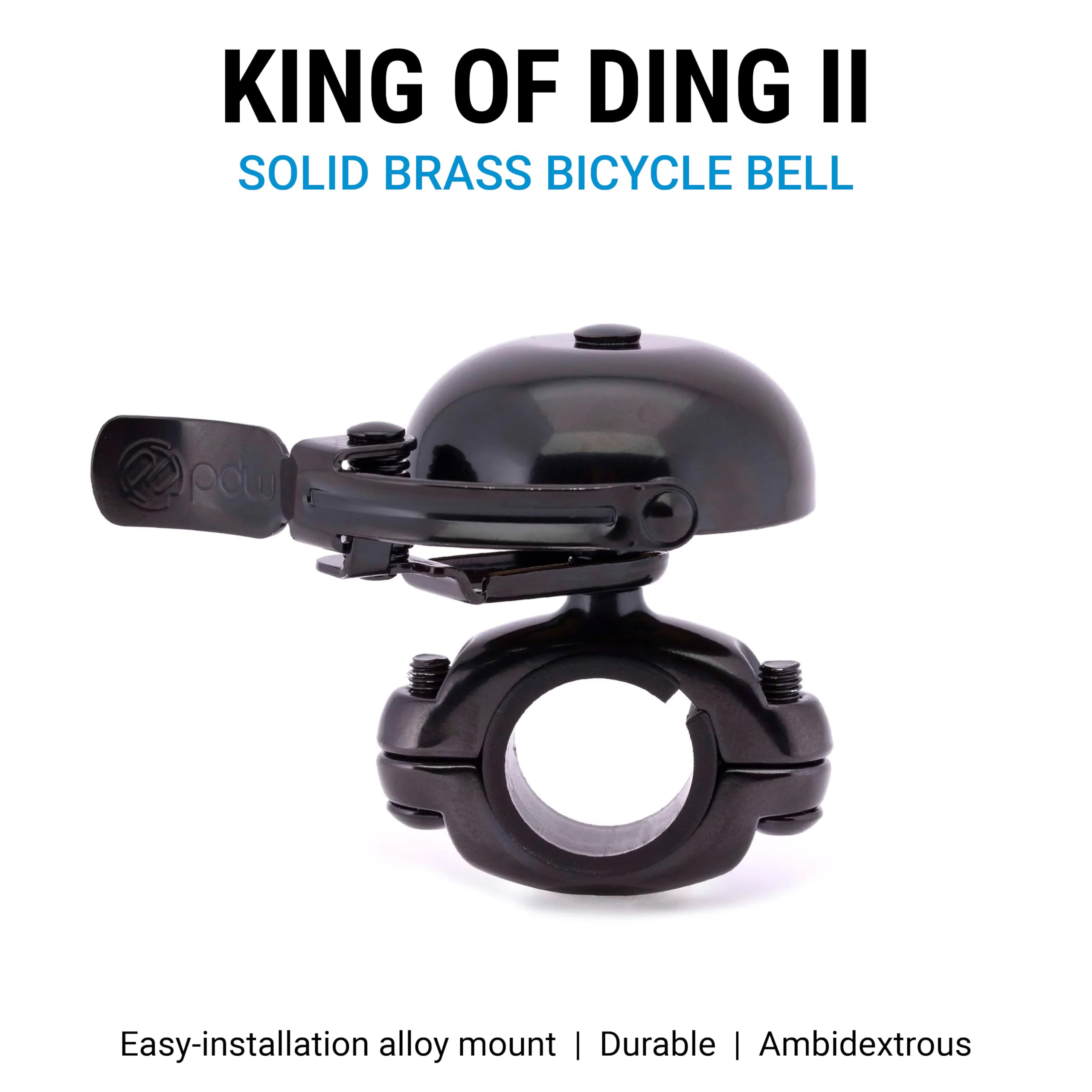 Amazon.com : Portland Design Works King of Ding II Brass Bell