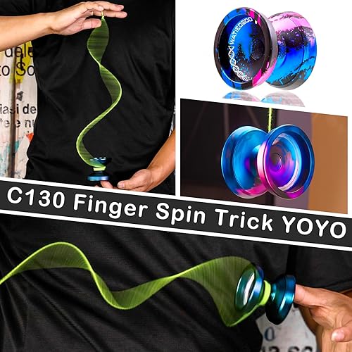 Miniatura 2 de WATIEOBOO Yoyo Trick Yoyo - Rodamiento Yoyo profesional sensible para niños, principiantes, rodamientos Yoyo que no responden para adultos,