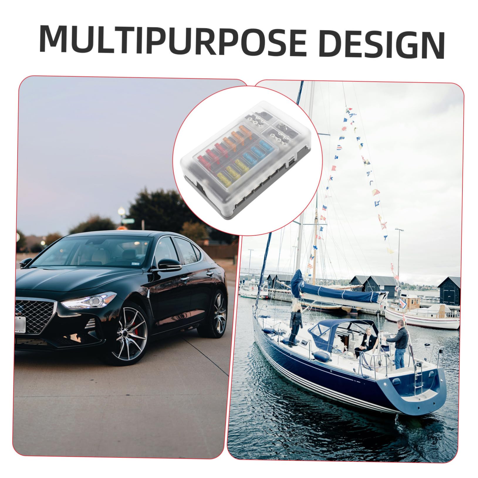 32v Car Circuit Holder Sicherungsbox Für Fahrzeuge Sicherungshalterung Für Boot Und