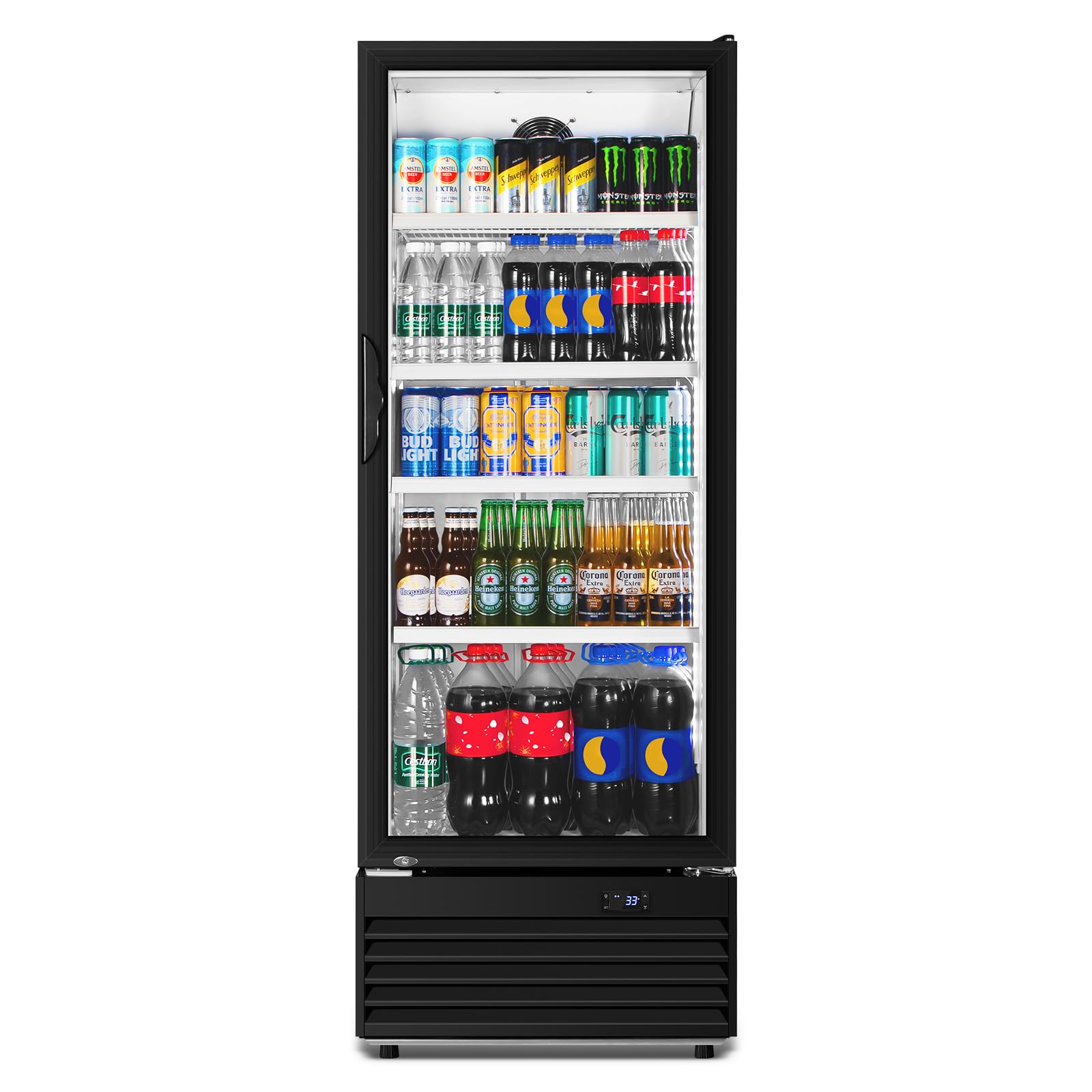Velieta VTKD360P-3 12.4 cu ft Beverage Cooler Black