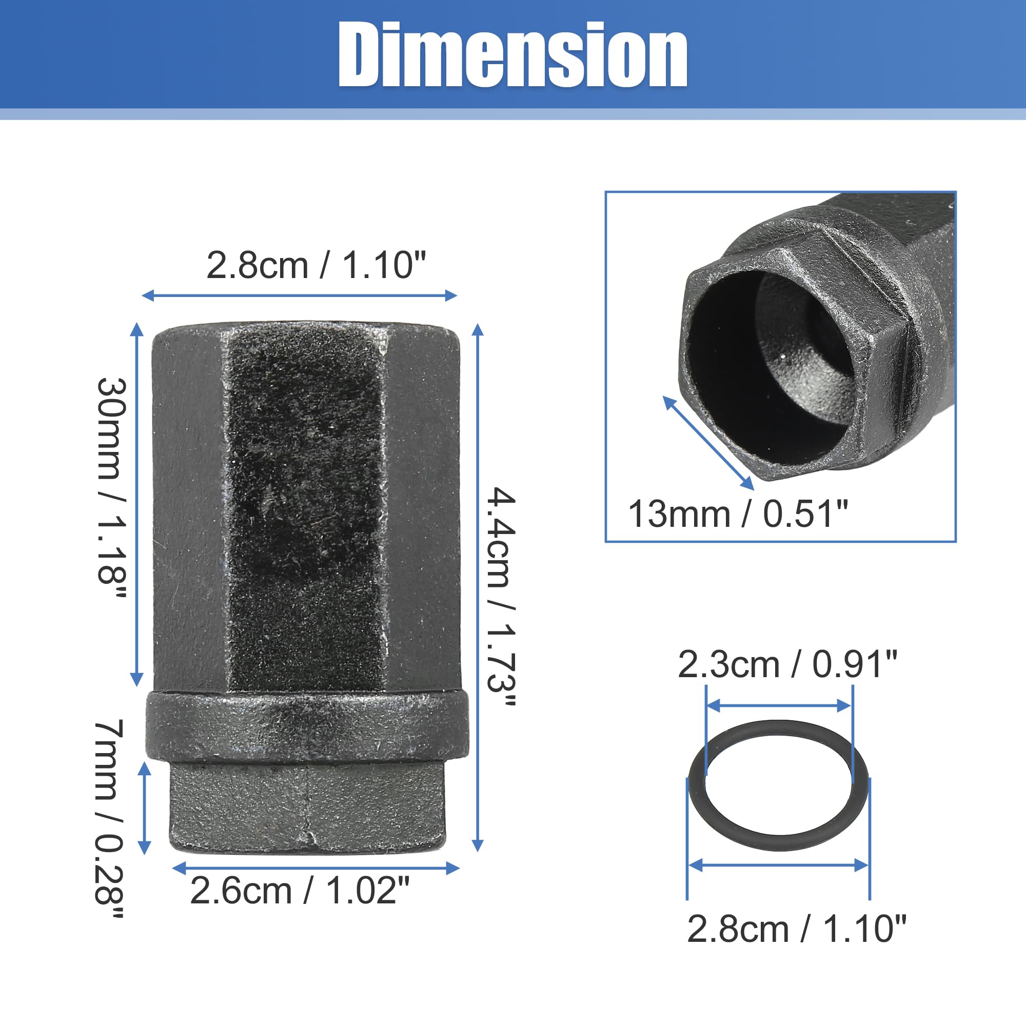 Amazon.com: X AUTOHAUX 6.0L Diesel Nipple Cup Seals O-Rings Socket