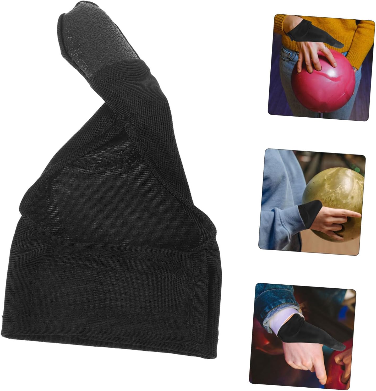 Lightweight Bowling Thumb Protector Compact Design for Right Hand Breathable for Comfort Versatile Fit for All Finger Enhanced Grip Experience for Bowling