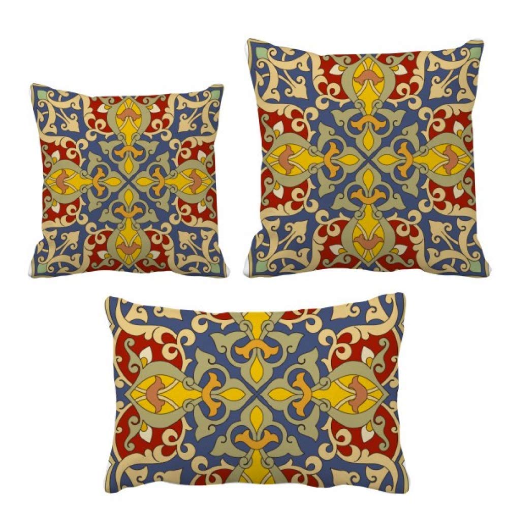 Coussin en forme de fleur multicolore pour salon cocooning et chambre ado