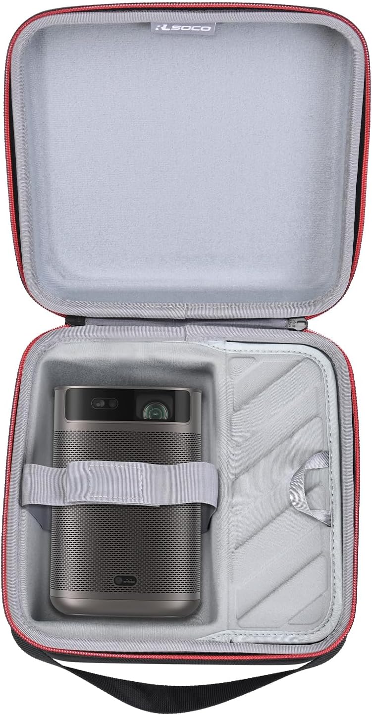 Case for Samsung The Freestyle 2nd Gen Projector & for XGIMI MoGo 2 Pro (New) Smart Portable Projector - Carrying Box with YKK Zipper & Scratch Protection,Dustproof,Water-Resistant