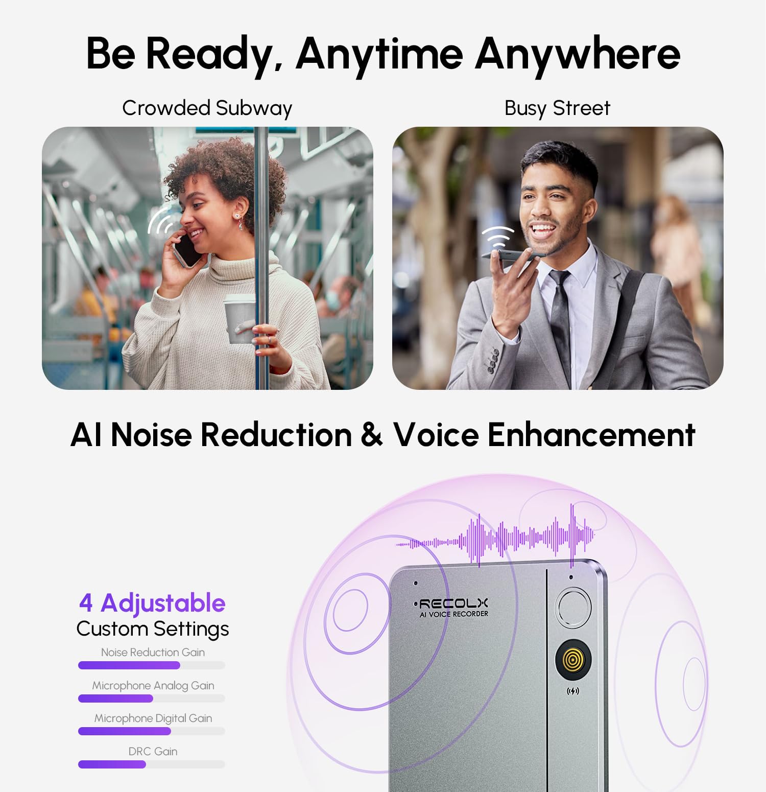【極美品・完備品】Recolx AIボイスレコーダー 文字起こし 要約 Amazon.co.jp: Recolx AI ボイスレコーダー ワンタッチ録音 文字起こし