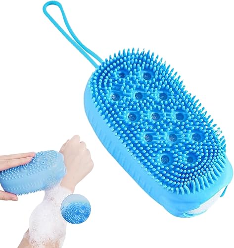 Silikon-Körperschrubber - Dusch-Schrubber aus Silikon | Dusch-Peeling-Pinsel | B