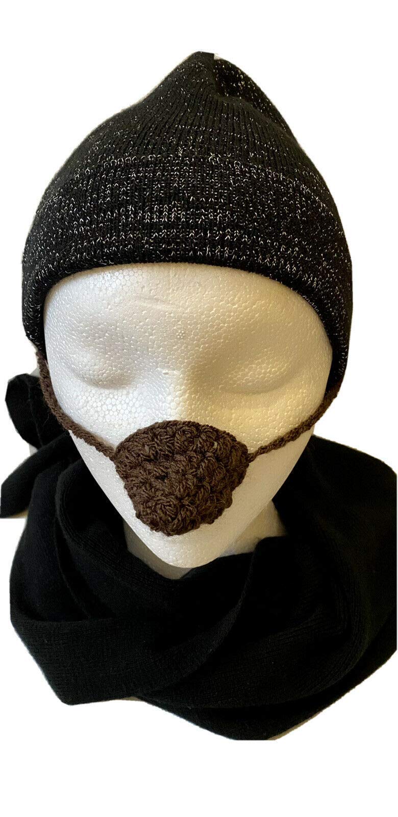 Brown Plain Nose Warmer Birthday/Secret Santa/Stocking Gift Idea.