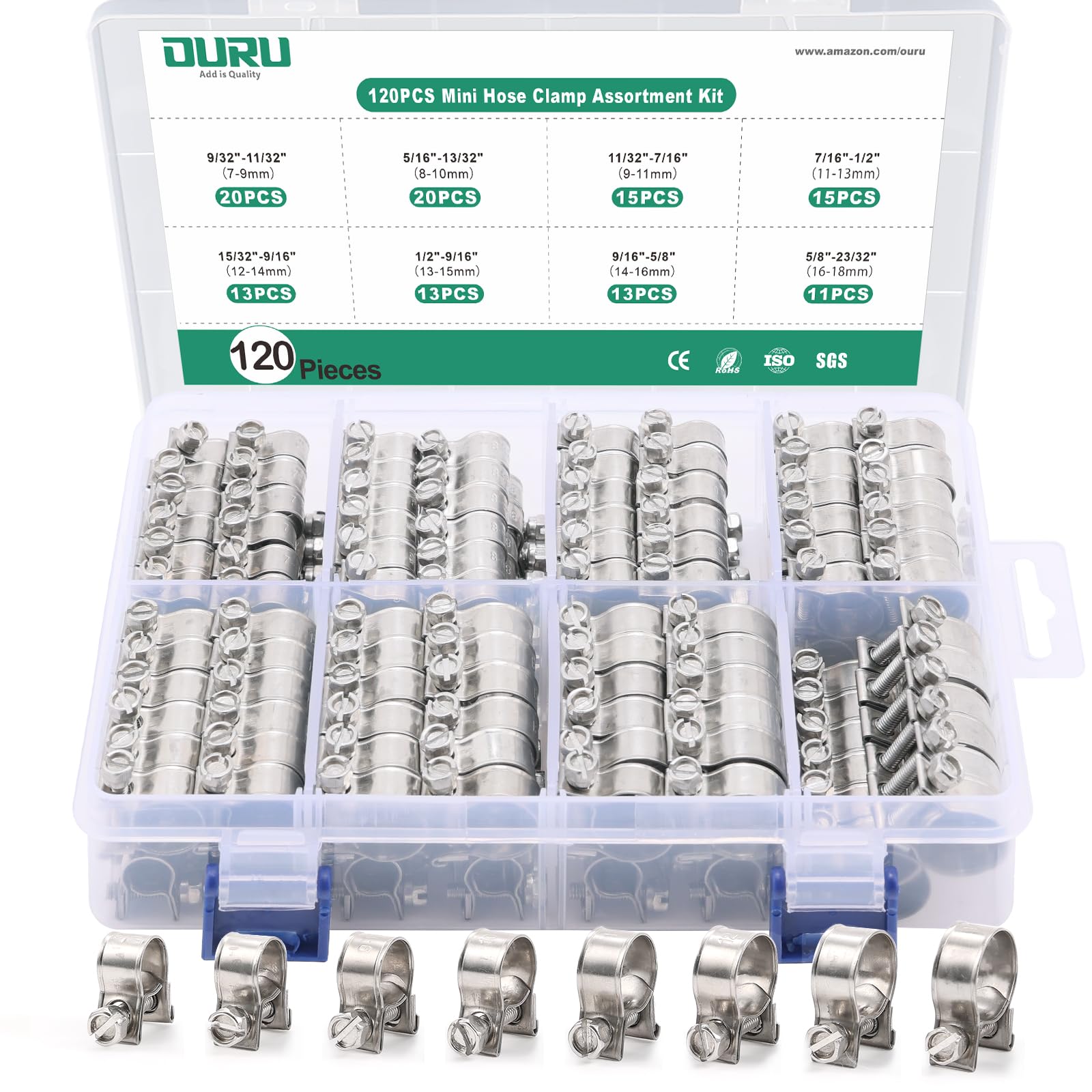 OURU fuel line clamps