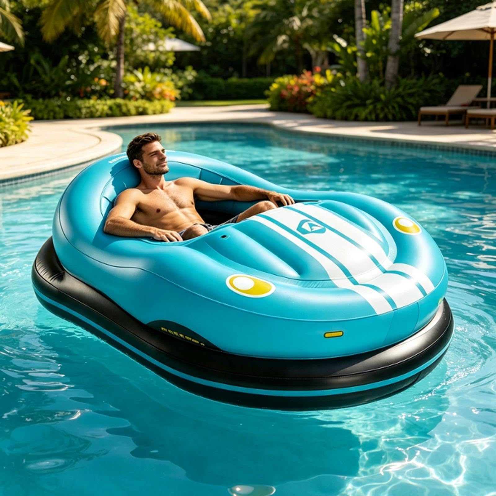 Flotador eléctrico Recargable del Coche de la Piscina