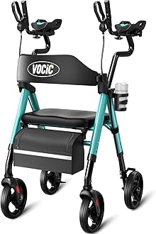 VOCIC Z22 Rollator Walker for Seniors - Green