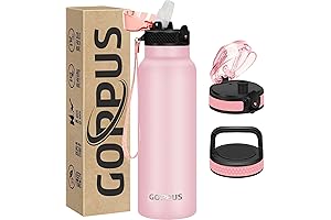 Personalized Pink Premium Insulated Water Bottle