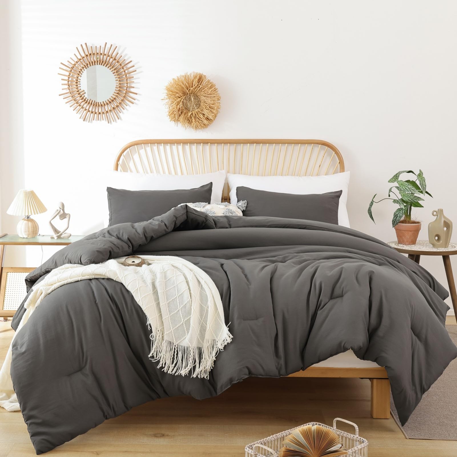 ROSGONIA Alaskan King Comforter
