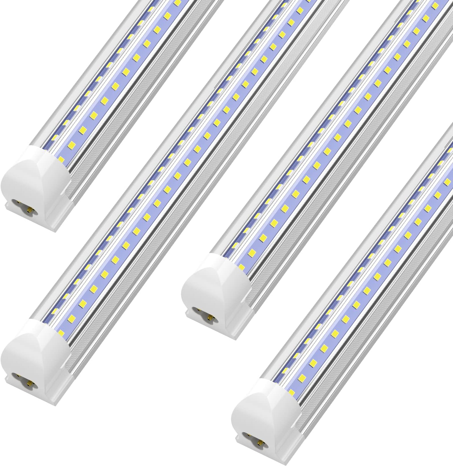 signmark 6 Pack T8 V Shaped 6FT 40W LED Tube Light Bulb G13 Base 6000K