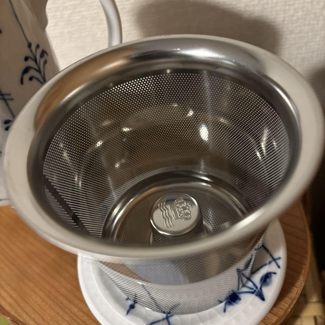 ロイヤルコペンハーゲン メガ　キャニスターM スペアパッキン付き Royal Copenhagen（ロイヤル コペンハーゲン） ブルーパルメッテ