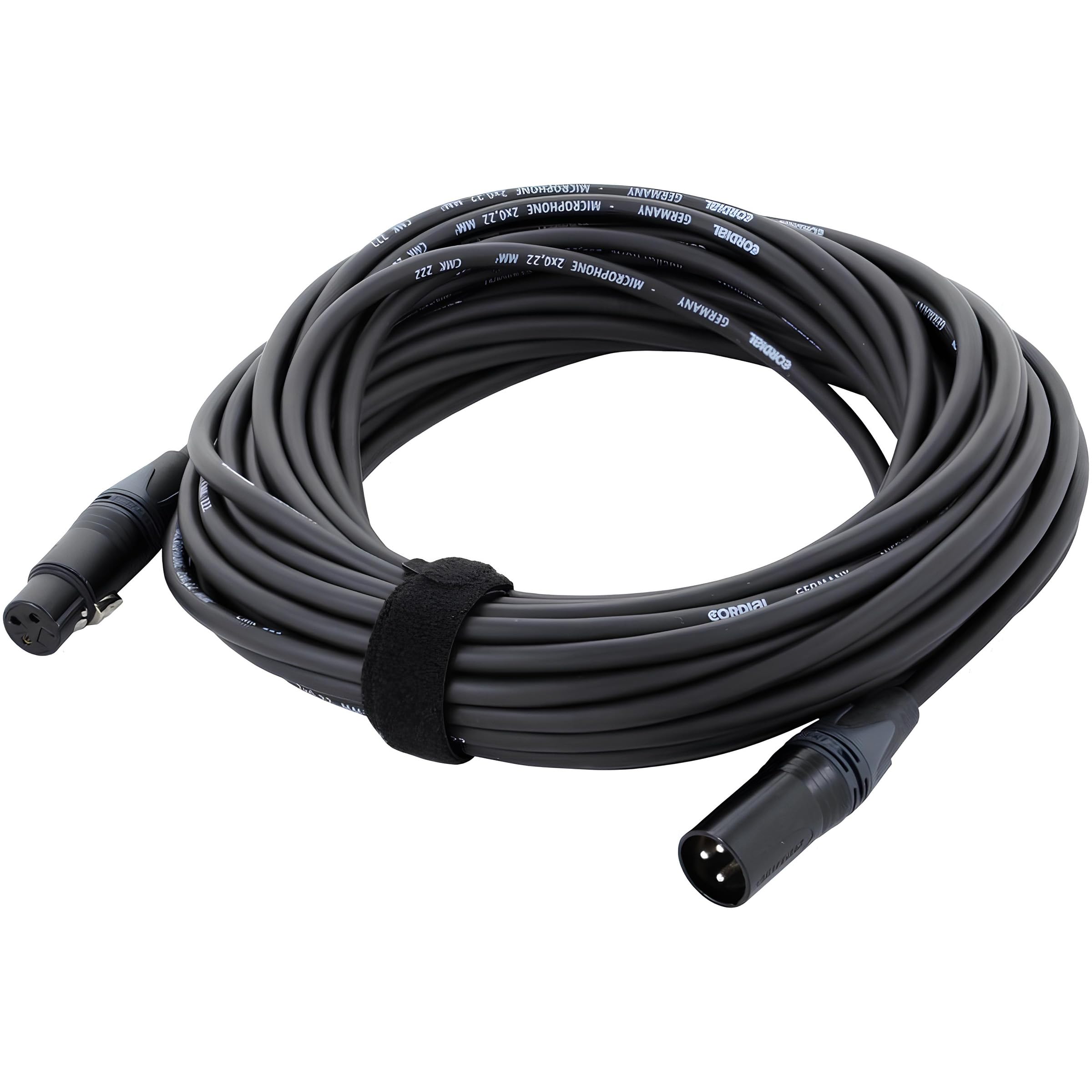 Cordial PEAK CPM 20 FM cavo audio 20 m XLR (3-pin) Nero