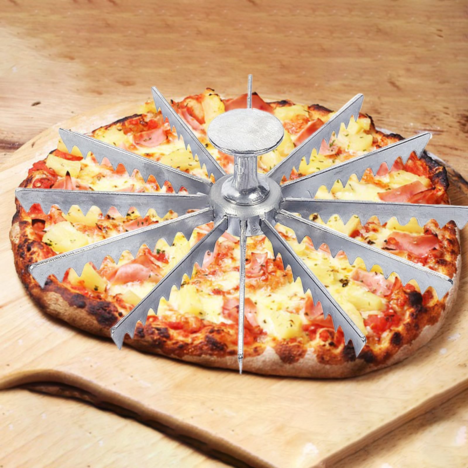 カーテン pie Pie Cutter Marker, Whole Pie Cutter, 5 Slice/7 Slice/9 Slice/12