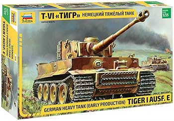 Amazon | ズベズタ 1/35 ドイツ重戦車 タイガーI 初期型