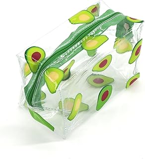 Leadigol Lindas bolsas de maquillaje de aguac...