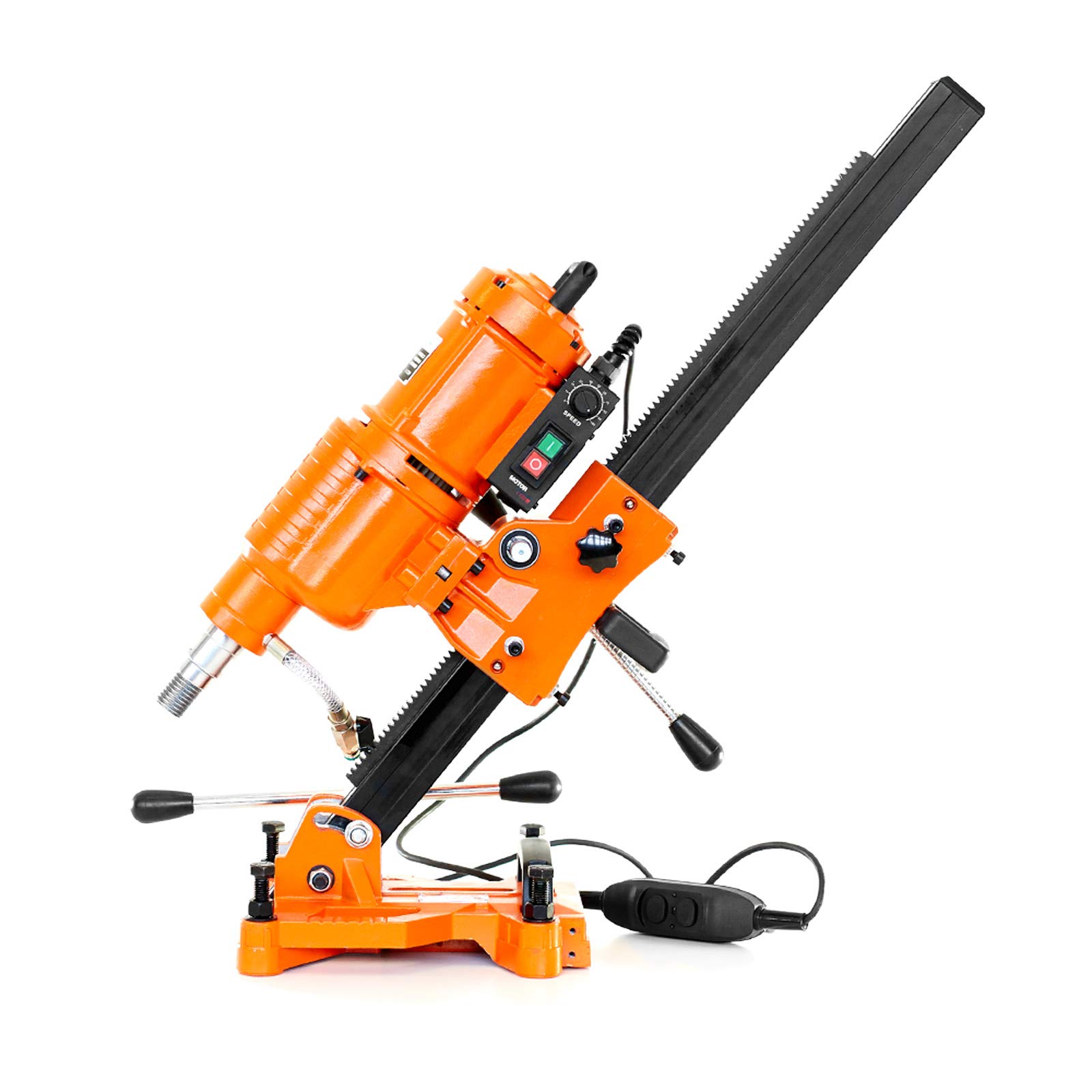 BAUTEC KERNBOHRGERÄT 255mm 3350W Profi-Kernbohrmaschine Nass Trocken Orange