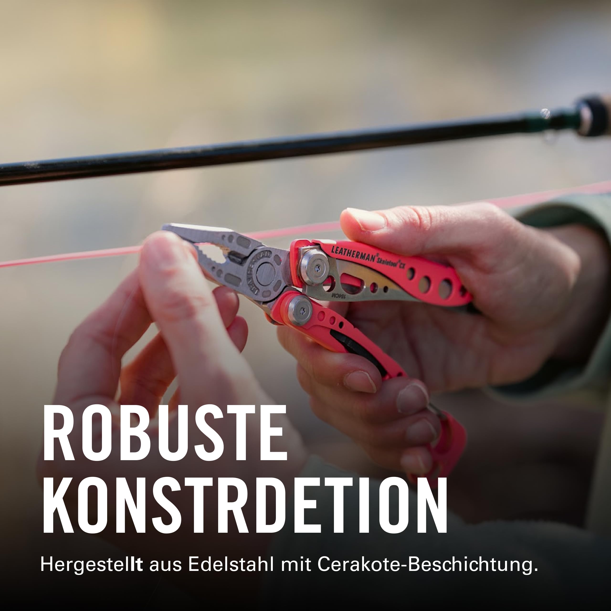 Leatherman Skeletool - Leichtes Multi-Tool mit 7 wichtigen Werkzeugen - Edelstahl