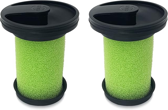 Smilefil 2 Pack Washable and Reusable Replacement Filters Compatible with Gtech AirRam Multi MK-2-ATF006, Gtech Air Ram Multi MK2 K9 Handheld Vacuum Cleaner