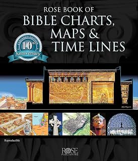 Rose Book of Bible Charts, Maps & Timelines: 10th Anniversary Edition, 200+ Reproducible Visuals for Study