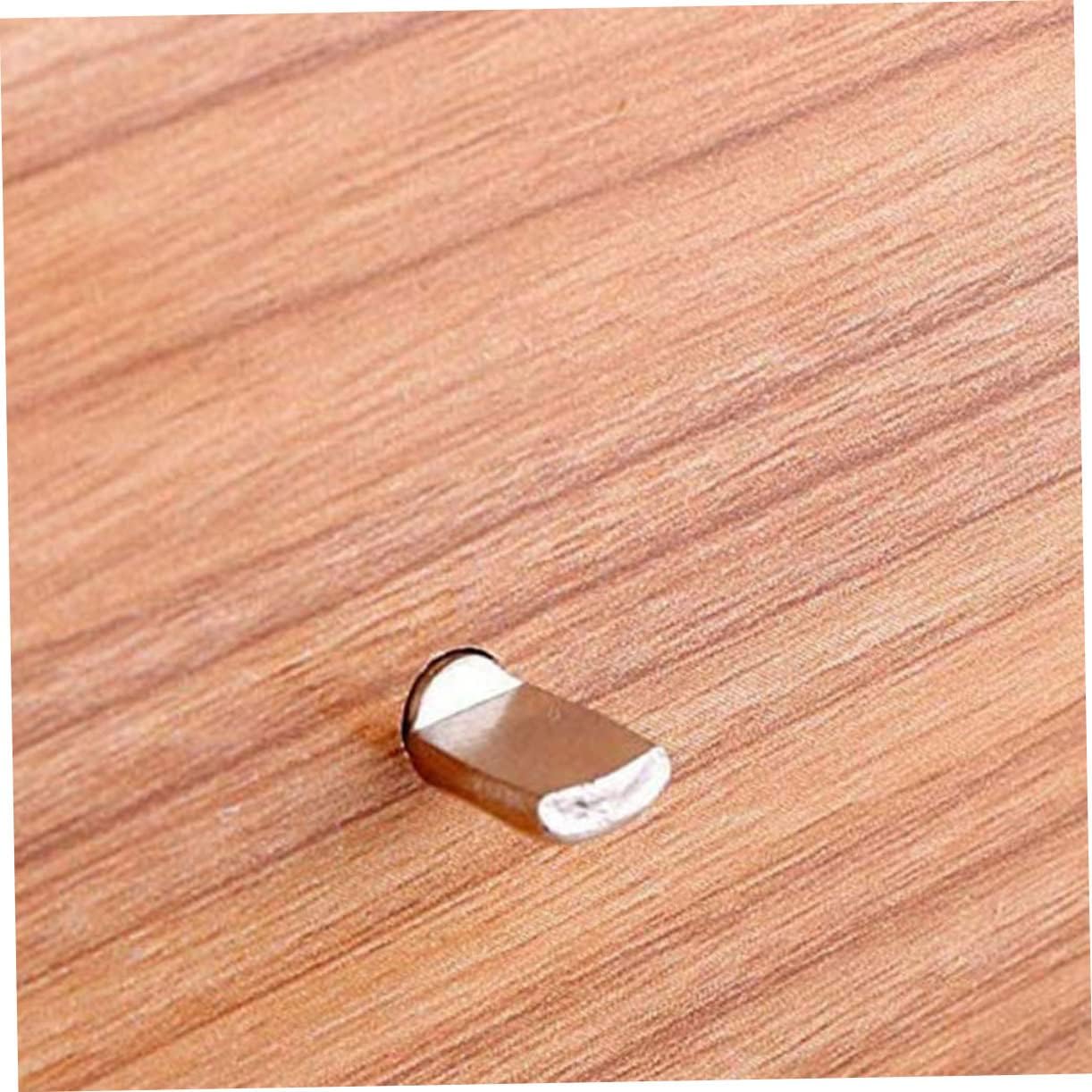 Lurrose 150Pcs Shelf Pegs for Cabinets and Furniture Support Pins for Shelves Durable and Tool Installation for Closet Bookcase and Display Cabinet Use