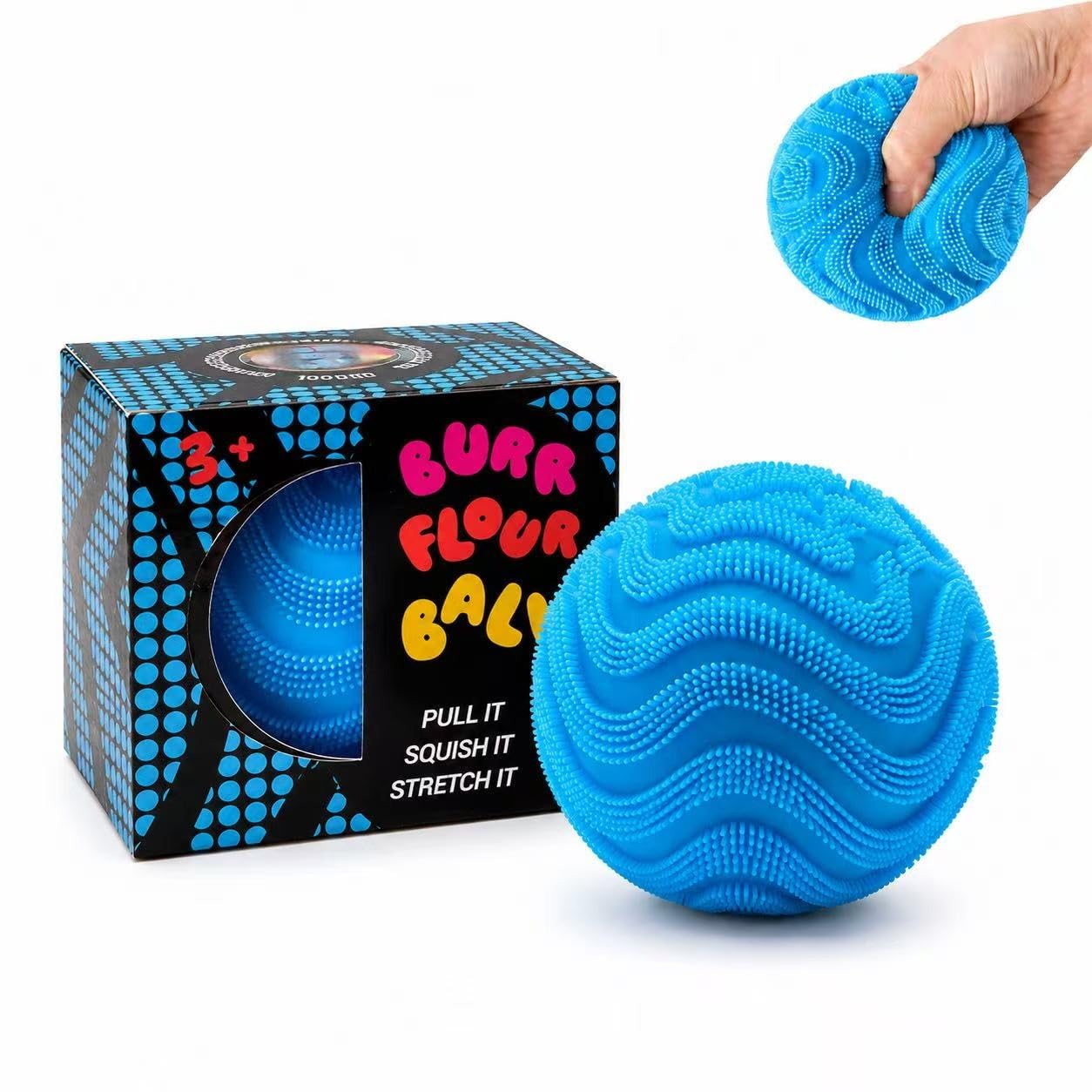 UDZRL Fuzz Ball Squishy Stress Ball