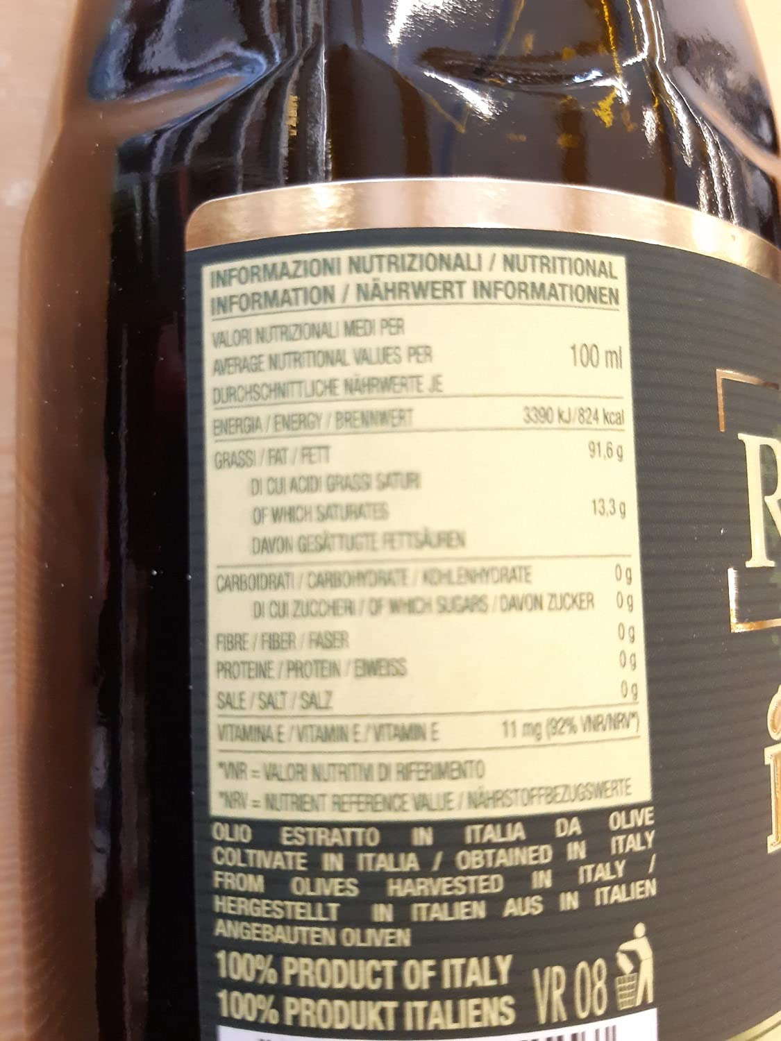 Olio extravergine d' Oliva Integrale Redoro Frantoi 1 lt.