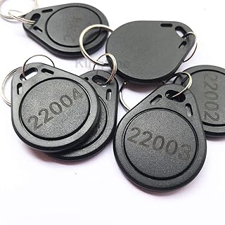 KINGONE 100pcs 26 bit Keyfobs Proximity Fob Works with Prox Key ISOProx 1346 1386