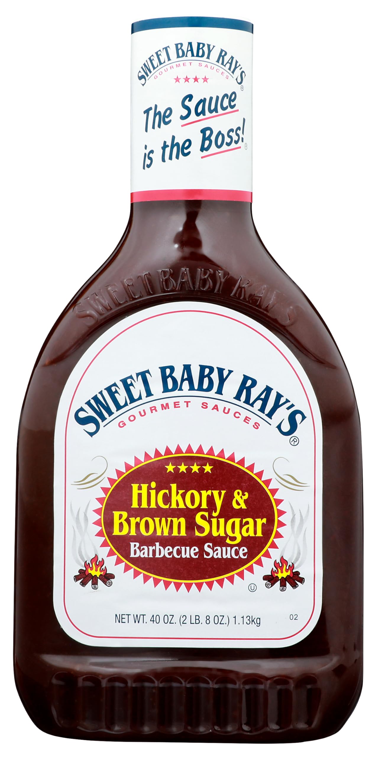 Sweet Baby Rays Barbecue Sauce, Hickory & Brown Sugar, 40 oz