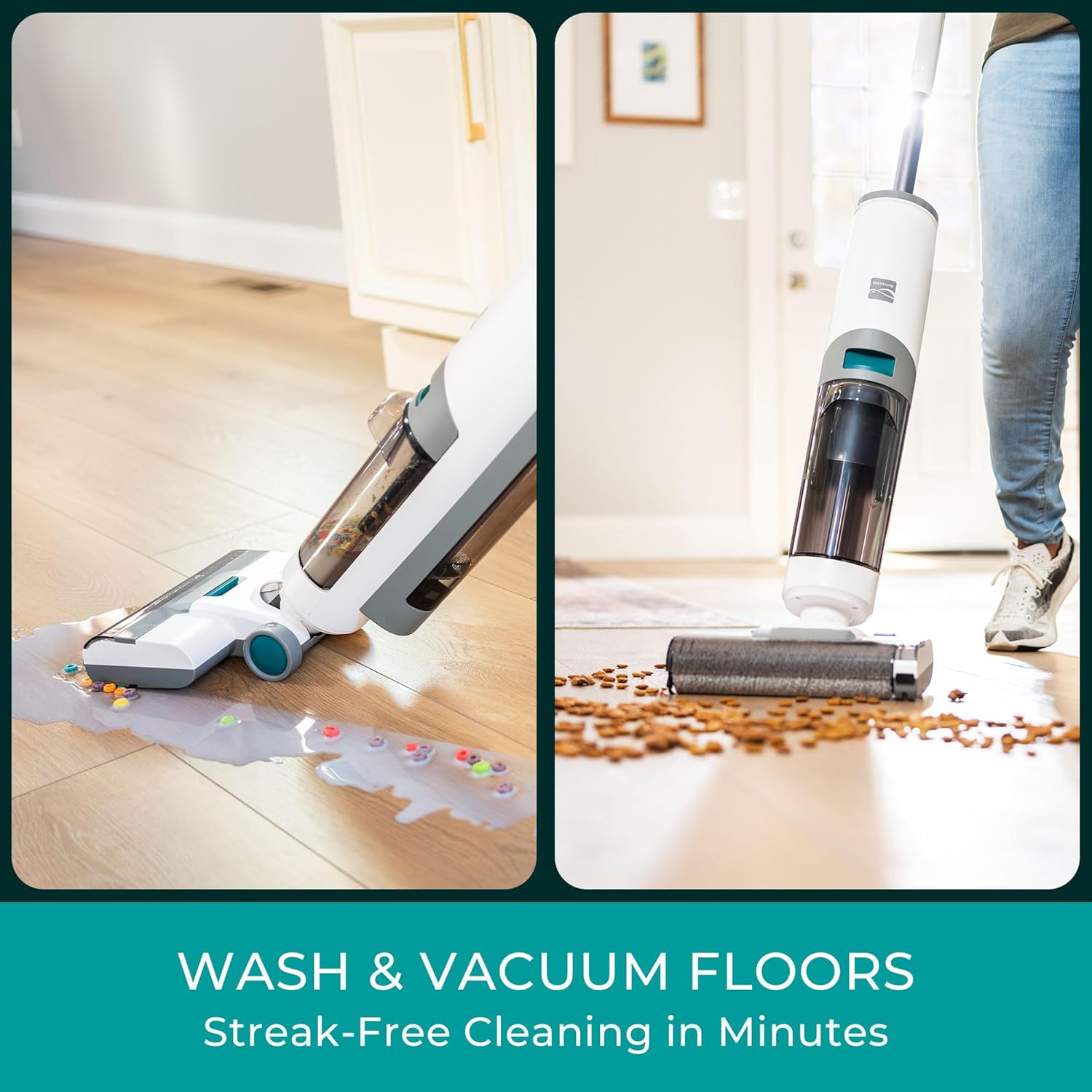 Clean Your Floors Quickly and Easily with the Kenmore AquaLite Wet Dry Vacuum & Mop